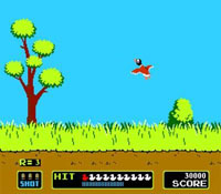 une photo d'Ã©cran de Duck Hunt sur Nintendo Nes